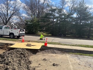 Main Waterline Repair setup